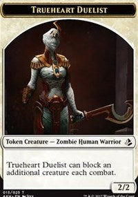 Trueheart Duelist // Snake Token [Amonkhet Tokens]