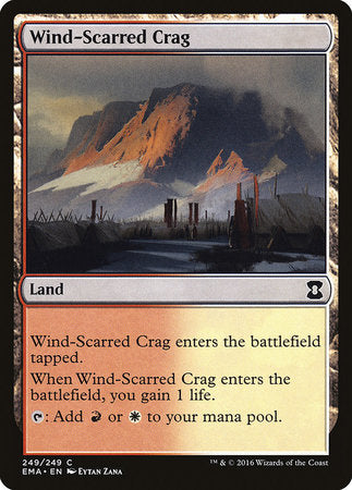 Wind-Scarred Crag [Eternal Masters]