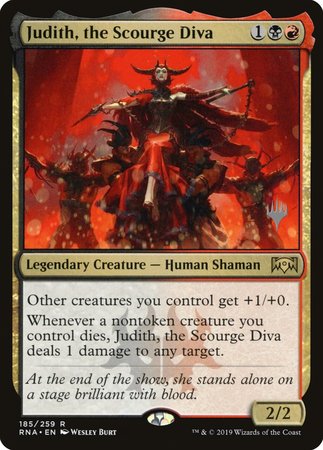 Judith, the Scourge Diva [Ravnica Allegiance Promos]