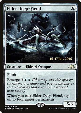 Elder Deep-Fiend  [Eldritch Moon Prerelease Promos]