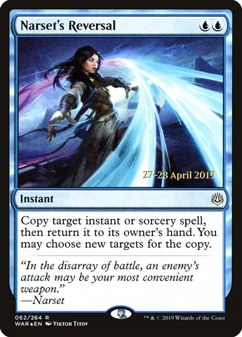 Narset's Reversal  [War of the Spark Prerelease Promos]