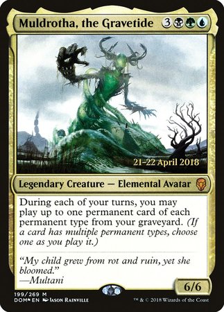 Muldrotha, the Gravetide [Dominaria Promos]