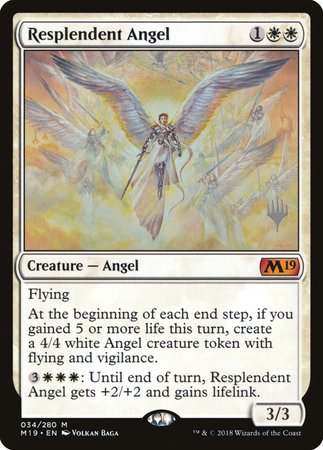 Resplendent Angel [Core Set 2019 Promos]