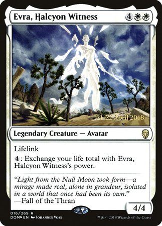 Evra, Halcyon Witness [Dominaria Promos]