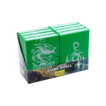 Dragon Shield - Cube - Green