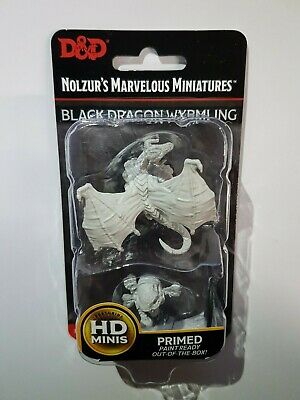 D&D - Nolzur's Marvelous Miniatures - Black Dragon Wyrmling