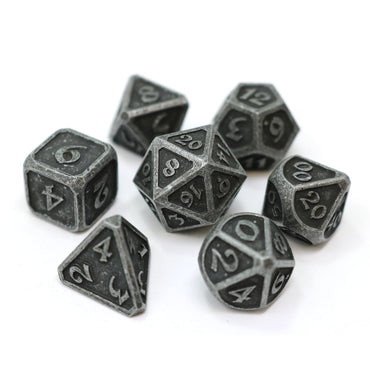 Die Hard - RPG Set - Mythica Dark Iron (7 Dice Set)