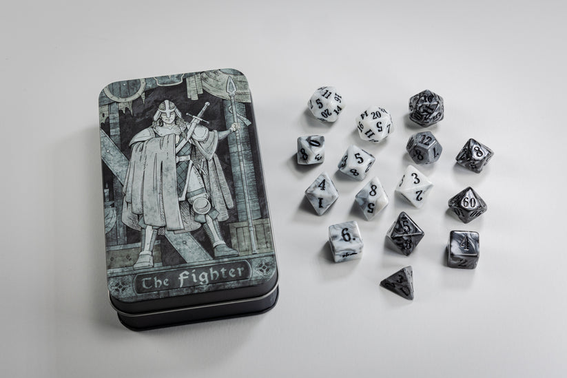 D&D - Beadle & Grimm's - Dice Tin - The Fighter