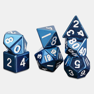 MDG - Metal Dice - Blue