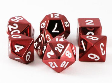 MDG - Metal Dice - Red