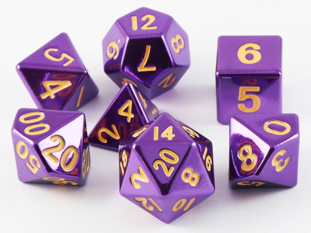 MDG - Metal Dice - Purple