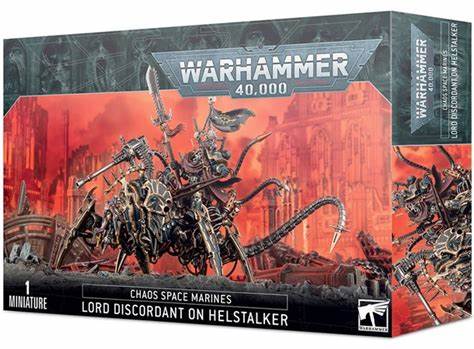 Warhammer 40k - Chaos Space Marines - Lord Discordant on Helstalker