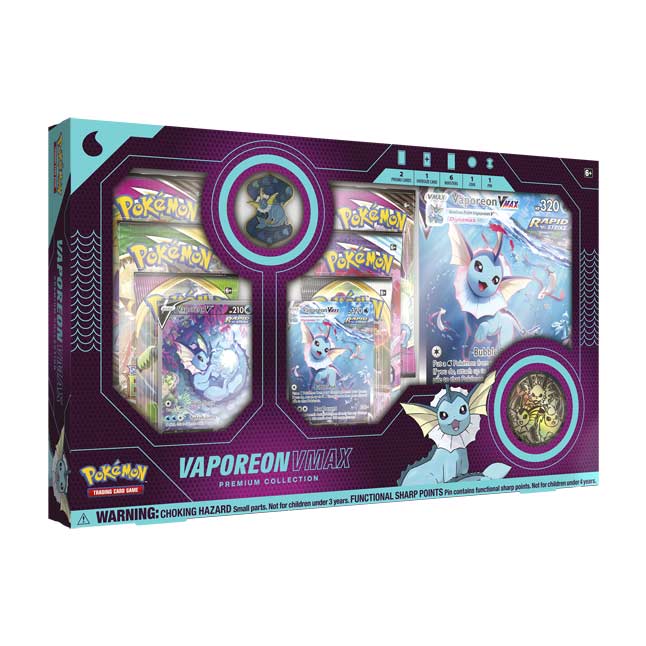 Pokemon - Vaporeon VMAX Premium Collection