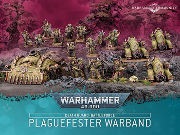 Warhammer 40K - Battleforce - Death Guard: Plaguefester Warband