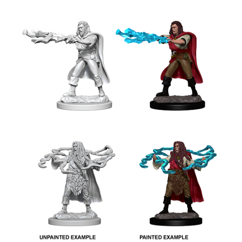 D&D - Minis - Nolzur's Marvelous Miniatures - Human Sorcerer