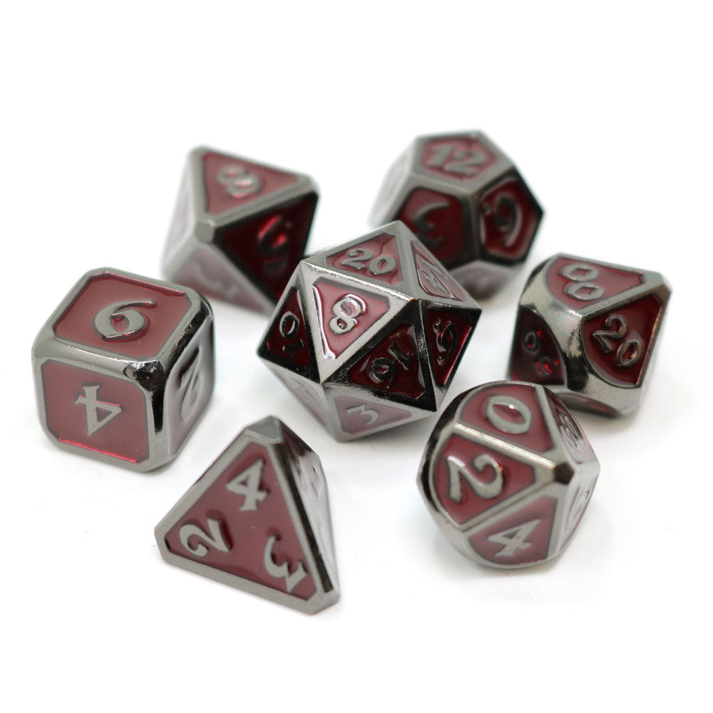 Die Hard - RPG Set - Mythica Ruby Amethyst (7 Dice Set)