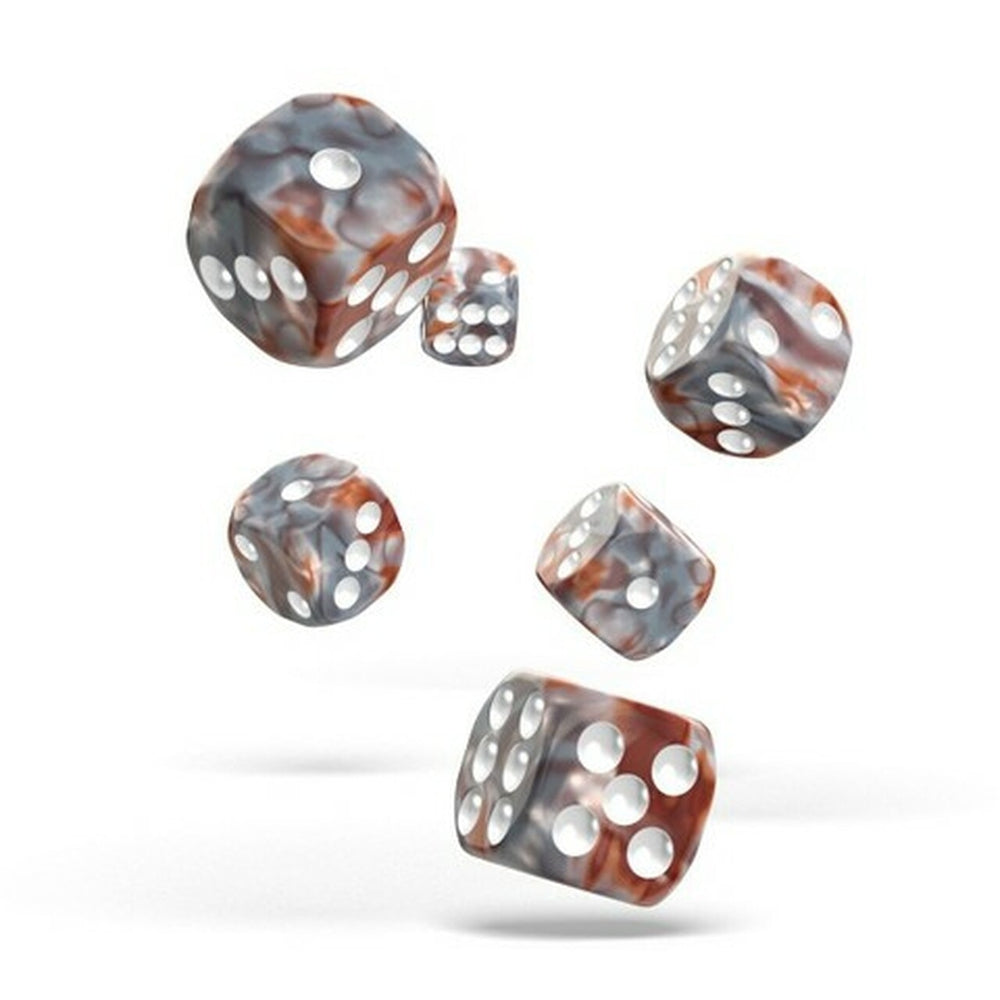 Oakie Doakie Dice - Gemidice Silver Rust (D6)