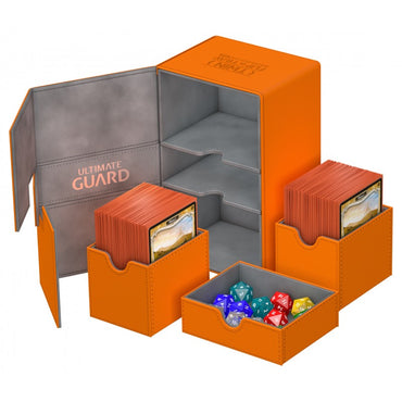 Ultimate Guard - Twin Flip n' Tray - Orange