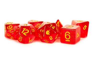 MDG - Acrylic Dice - Unicorn Red