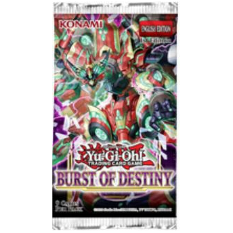 Yu-Gi-Oh! - Burst of Destiny - Booster Pack