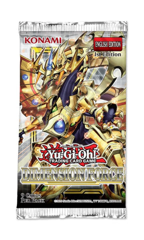 Yugioh - Dimension Force - Booster Pack