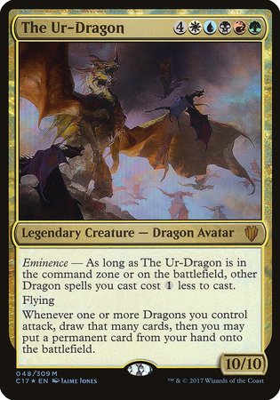 The Ur-Dragon (Commander 2017) [Commander 2017 Oversized]