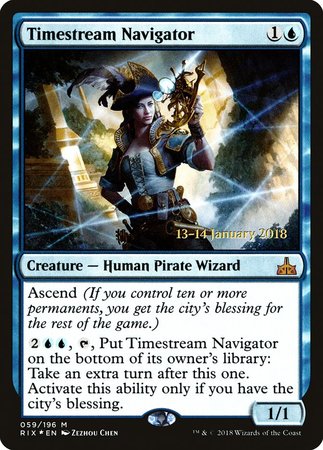 Timestream Navigator [Rivals of Ixalan Promos]