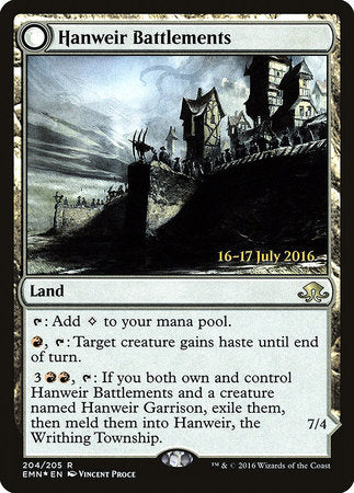 Hanweir Battlements [Eldritch Moon Promos]