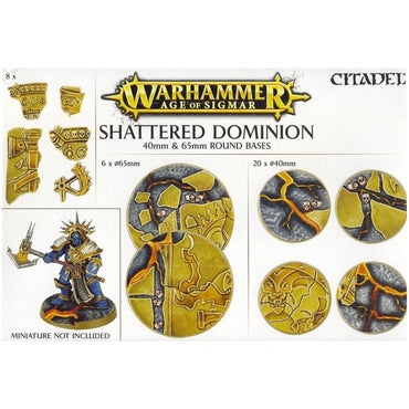 Warhammer AOS - Shattered Dominion - Round Bases