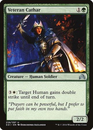 Veteran Cathar [Shadows over Innistrad]