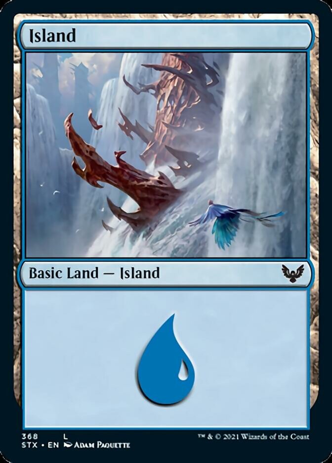 Island (#368) [Strixhaven: School of Mages]