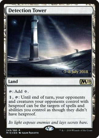 Detection Tower [Core Set 2019 Promos]