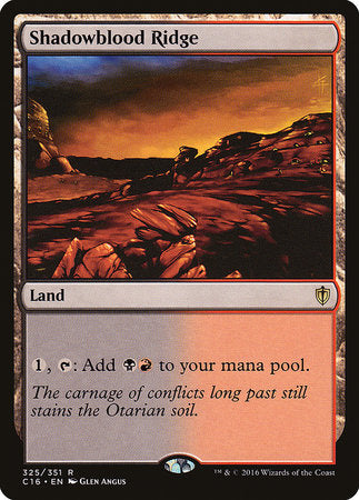 Shadowblood Ridge [Commander 2016]