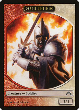 Soldier Token (Red/White) [Gatecrash Tokens]