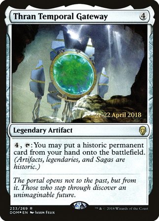 Thran Temporal Gateway [Dominaria Promos]