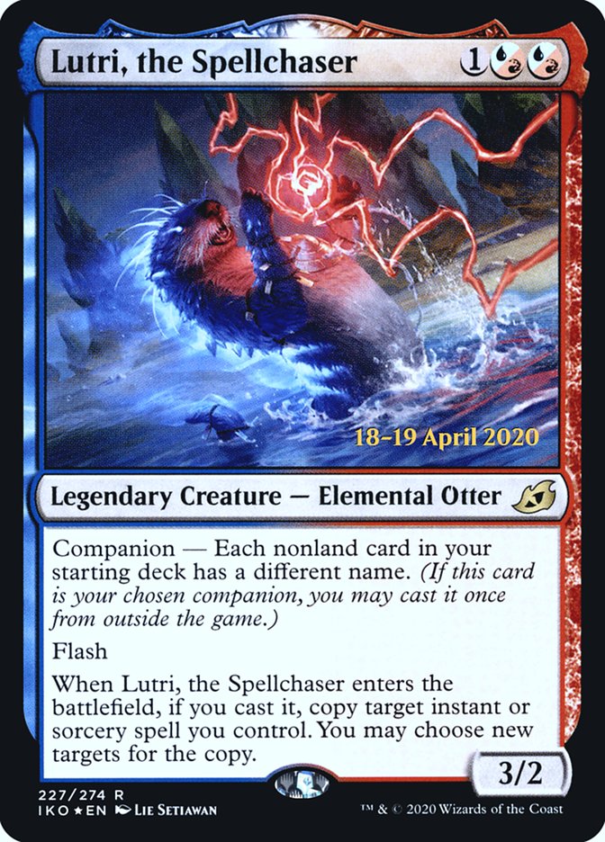 Lutri, the Spellchaser  [Ikoria: Lair of Behemoths Prerelease Promos]