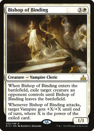 Bishop of Binding [Rivals of Ixalan]