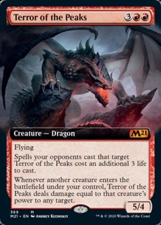 Terror of the Peaks (Extended Art) [Core Set 2021]