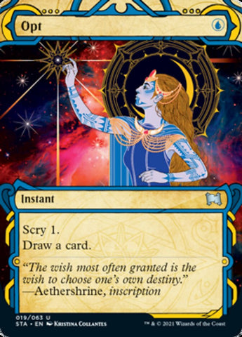 Opt (Etched Foil) [Strixhaven Mystical Archive]