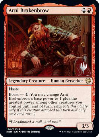 Arni Brokenbrow [Kaldheim Promo Pack]