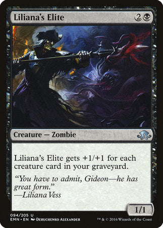 Liliana's Elite [Eldritch Moon]