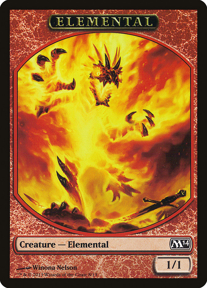 Elemental (8/13) [Magic 2014 Tokens]