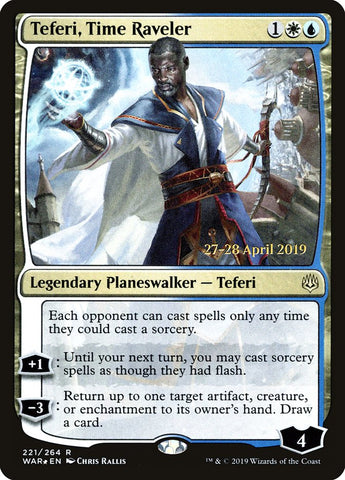 Teferi, Time Raveler  [War of the Spark Prerelease Promos]