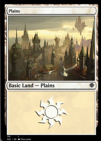 Plains (334) [Starter Commander Decks]