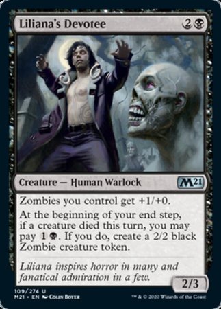 Liliana's Devotee [Core Set 2021]