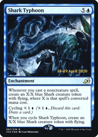 Shark Typhoon  [Ikoria: Lair of Behemoths Prerelease Promos]