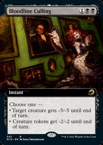 Bloodline Culling (Extended) [Innistrad: Midnight Hunt]