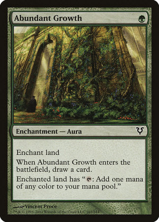 Abundant Growth [Avacyn Restored]