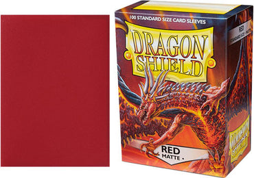 Dragon Shield - Sleeves - Matte Red