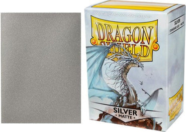 Dragon Shield - Sleeves - Matte Silver